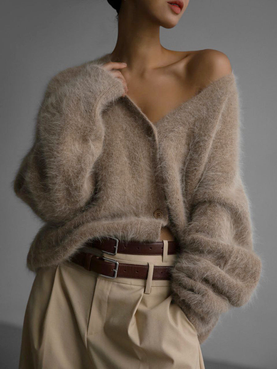 Stilla | Komfortabel V-hals Strik cardigan