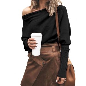 Stilla | Strikket Elegant Blød Bluse