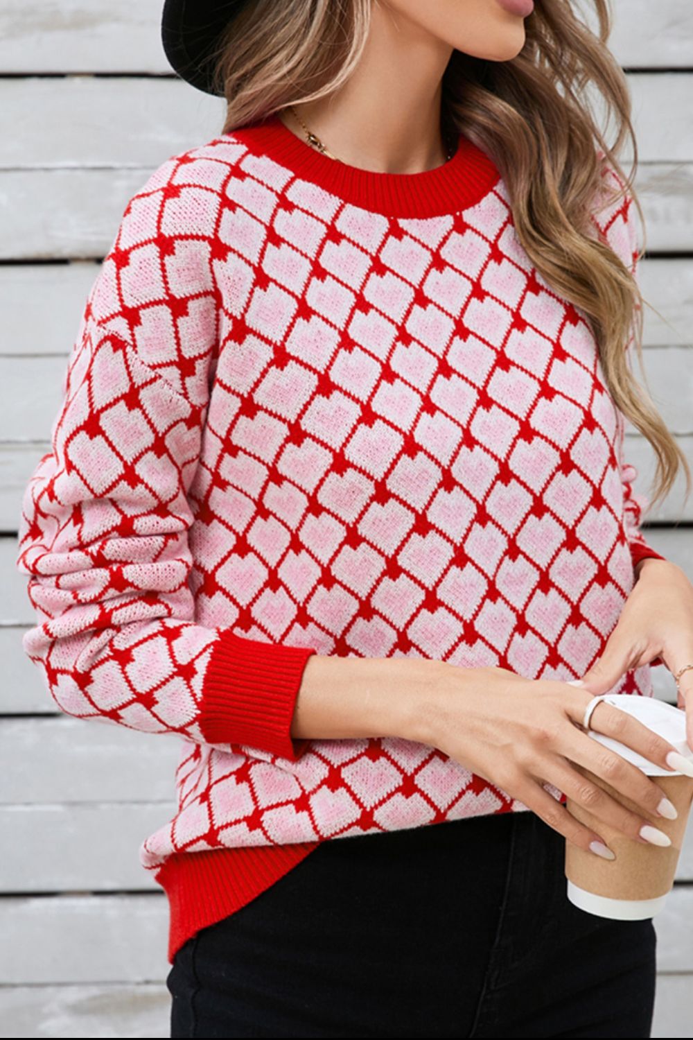 Stilla | Rundhals Sweatshirt med faldende skuldre