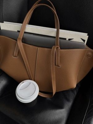 Stilla | Vintage Tote Bag Dame Rummelig Skuldertaske På Tilbud