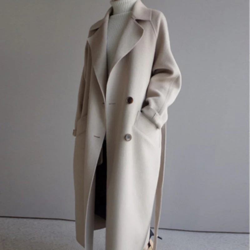 Stilla | Trench Khloe Med Uldfor