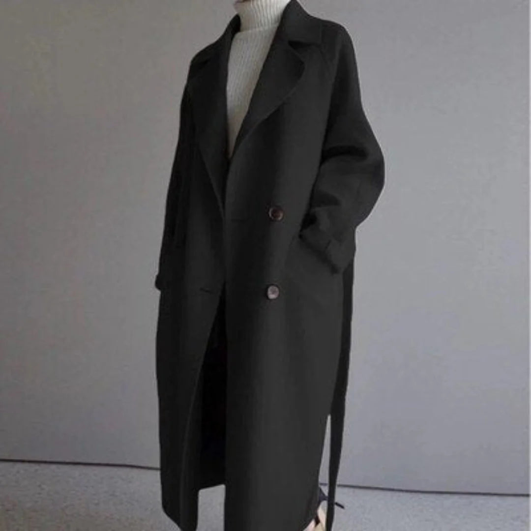 Stilla | Trench Khloe Med Uldfor