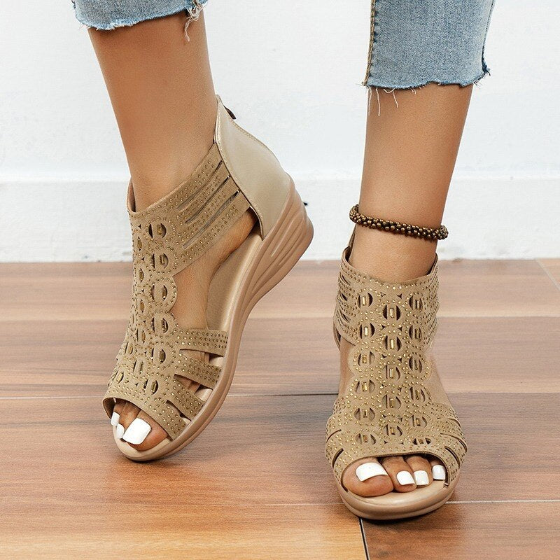 Stilla | Roman Thred Lav kile sandaler