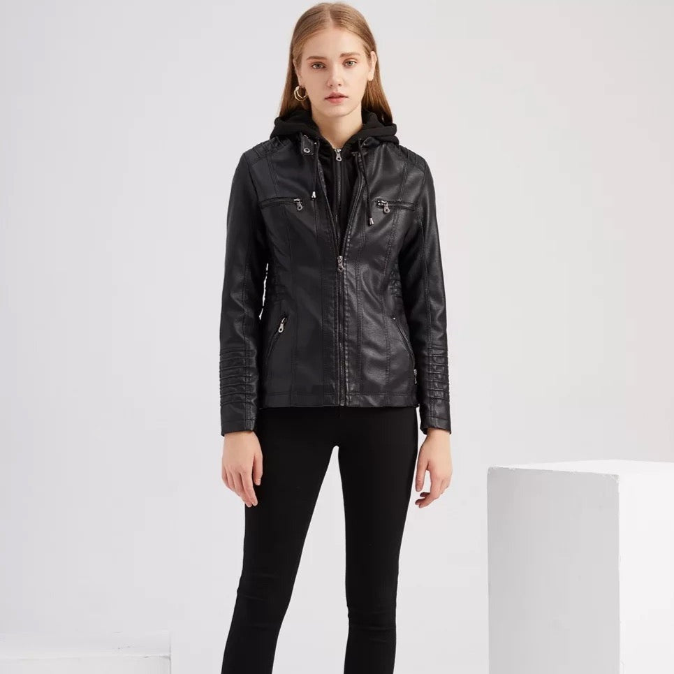 Stilla | Sporty Eco Læderjakke Mode