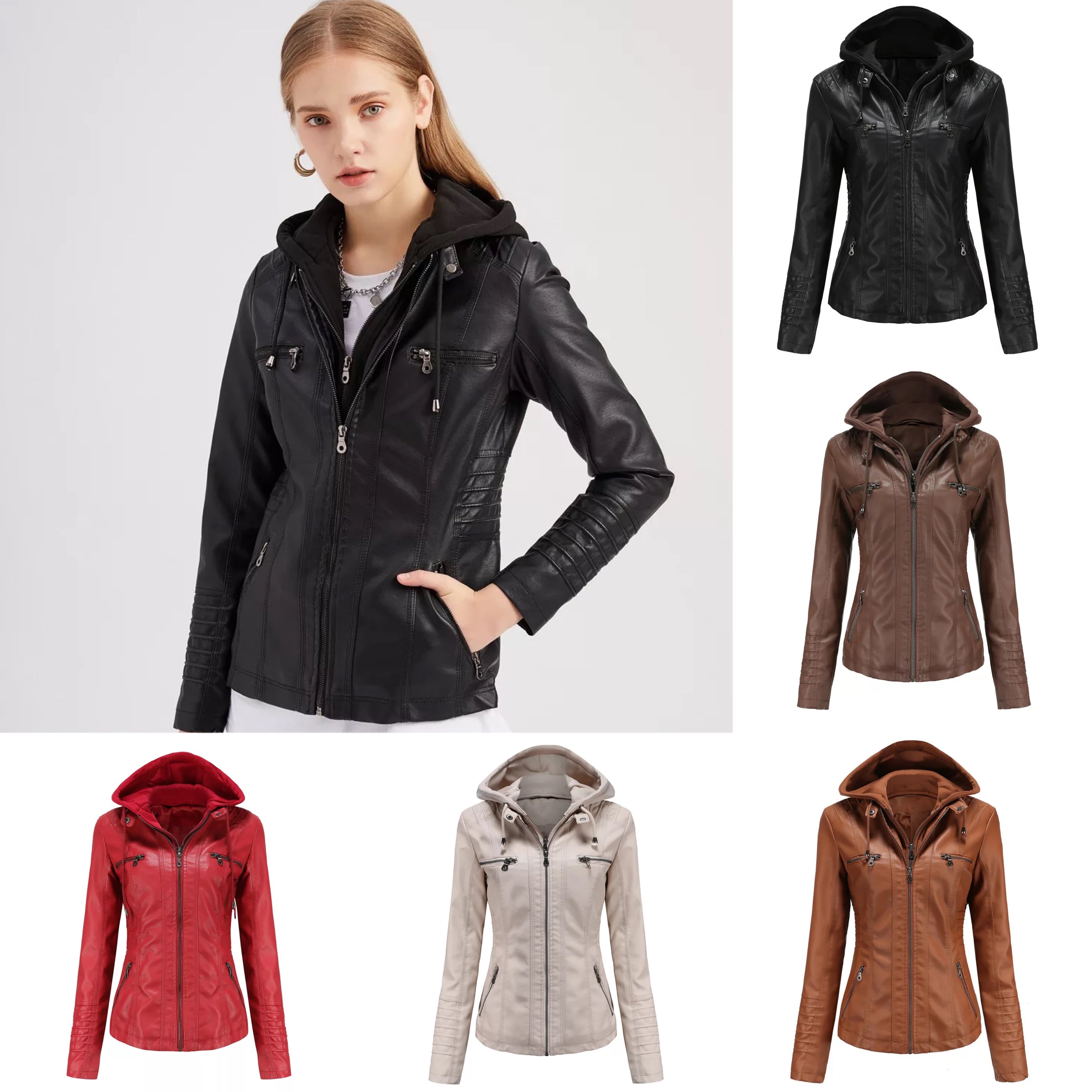 Stilla | Sporty Eco Læderjakke Mode