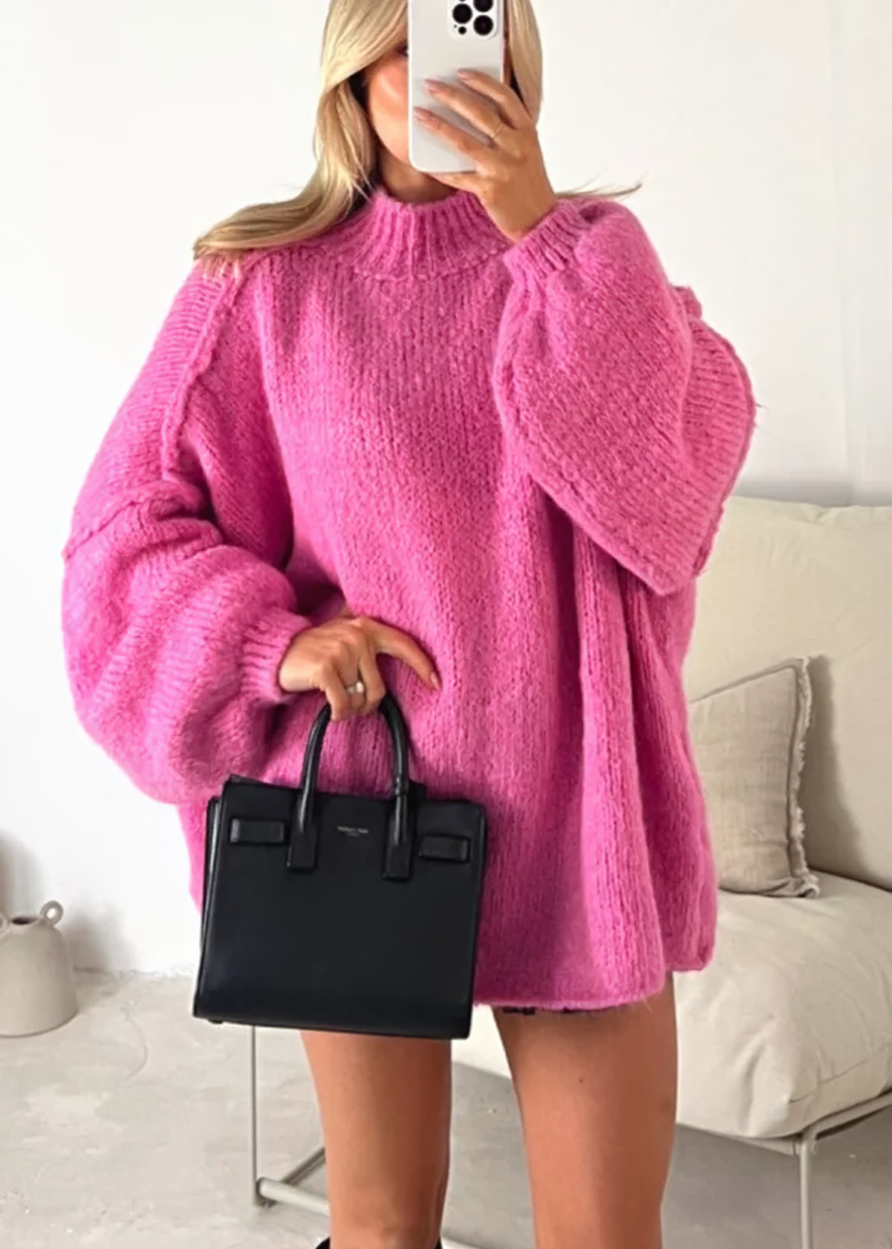 Stilla | Pullover Street Oversize Med Rundhalsudskæring