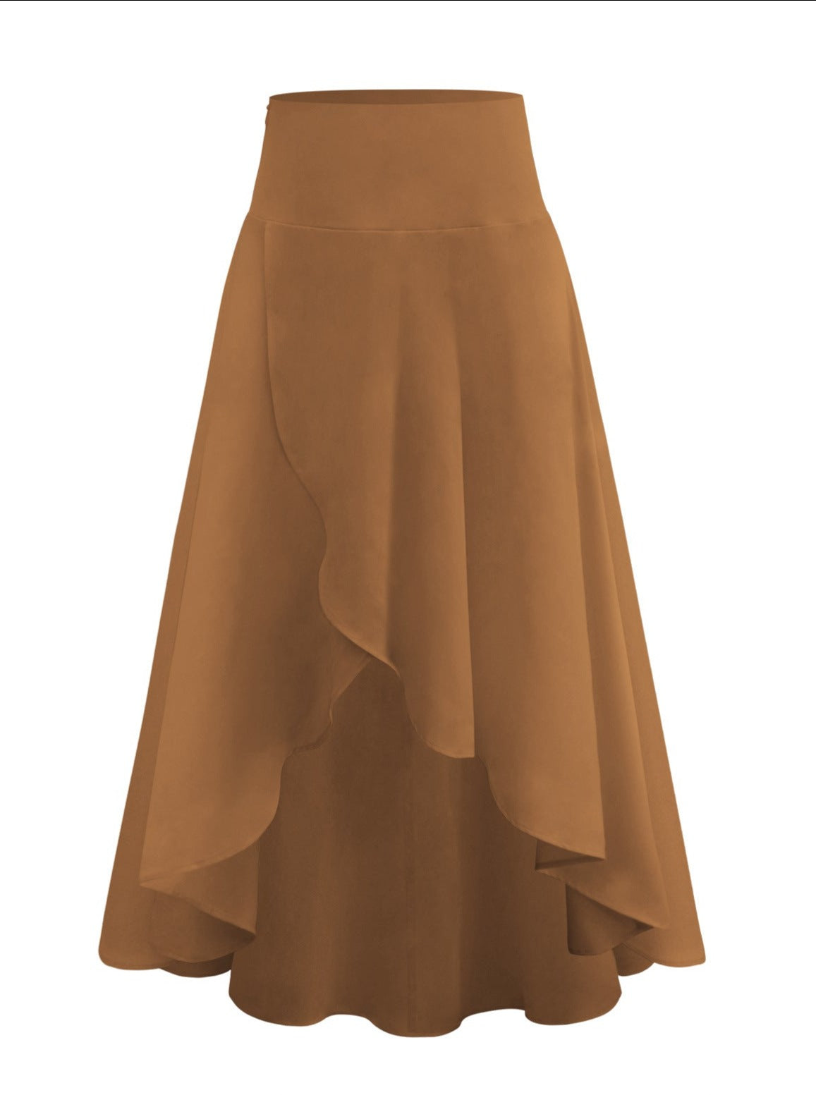 Stilla | Casual Asymmetrisk Midiskørt