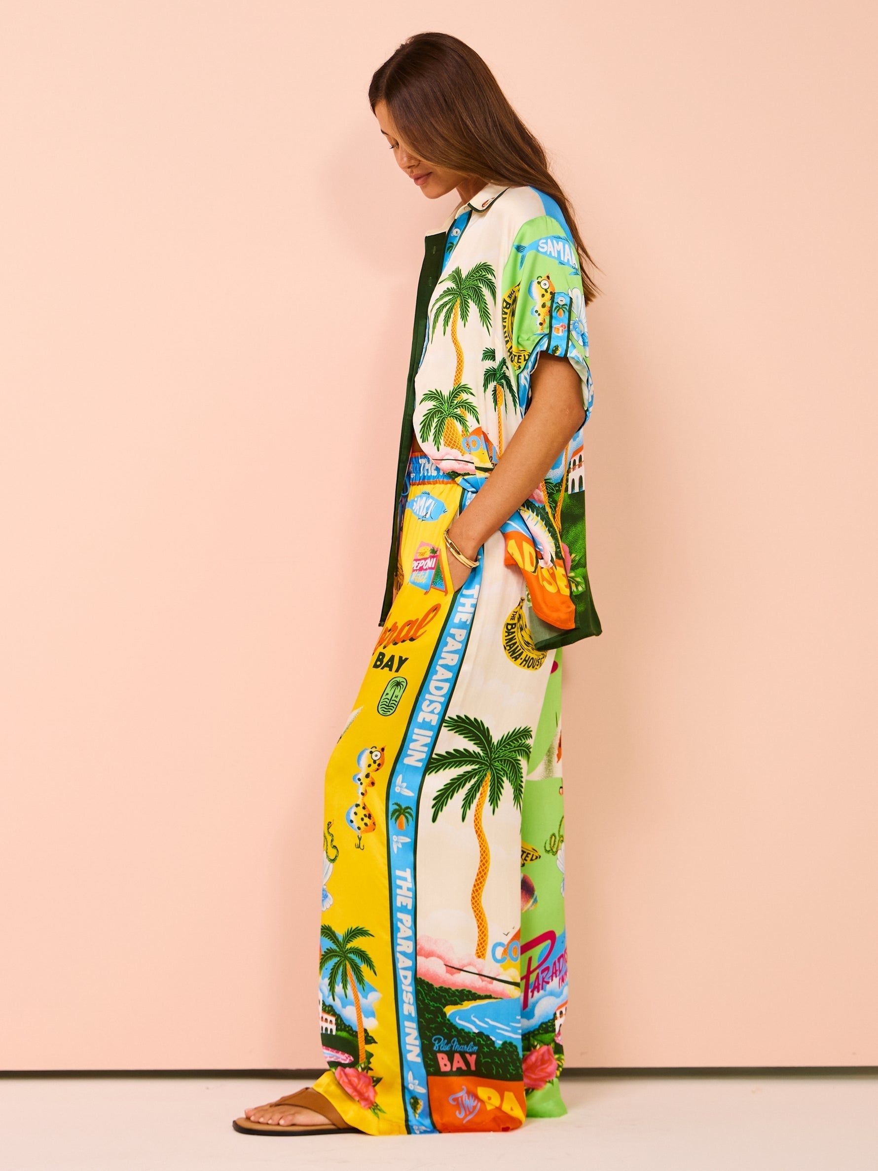 Stilla | Trendy Trykt To-delt Look
