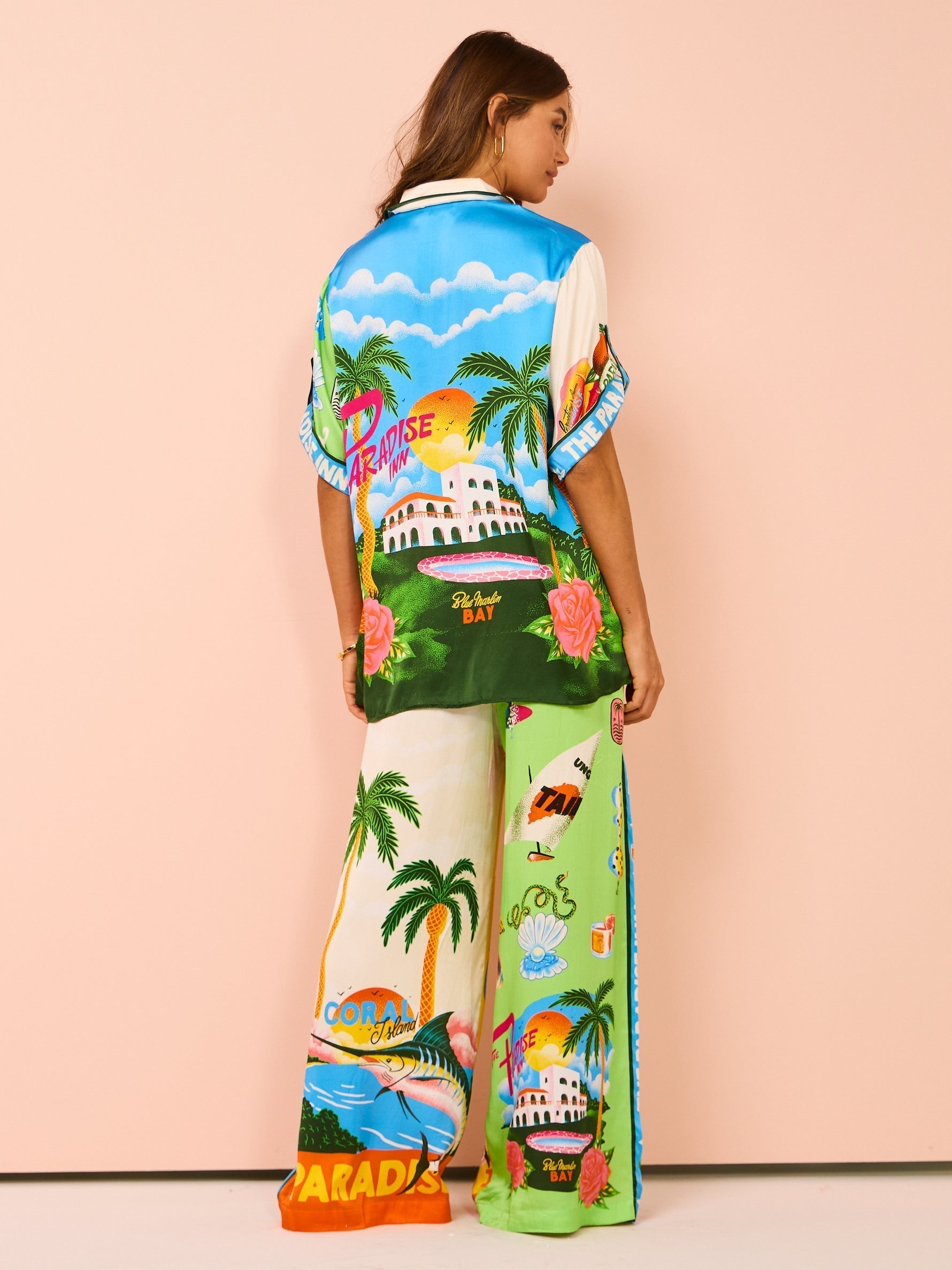 Stilla | Trendy Trykt To-delt Look